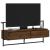 Dulap TV montat pe perete, stejar maro, 100,5x30x51 cm, lemn GartenMobel Dekor
