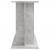 Suport acvariu, gri beton, 80x35x60 cm, lemn prelucrat GartenMobel Dekor