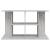Suport acvariu, gri sonoma, 100x40x60 cm, lemn prelucrat GartenMobel Dekor