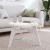 Blat de masă rotund, alb, Ø60x3 cm, lemn masiv de pin GartenMobel Dekor