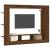 Dulap TV, stejar maro, 152x22x113 cm, lemn prelucrat GartenMobel Dekor