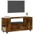 Comodă TV, stejar fumuriu, 102x34,5x43 cm, lemn prelucrat GartenMobel Dekor