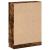 Bibliotecă, stejar fumuriu, 82,5x30,5x115 cm, lemn prelucrat GartenMobel Dekor