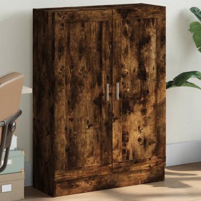 Bibliotecă, stejar fumuriu, 82,5x30,5x115 cm, lemn prelucrat GartenMobel Dekor