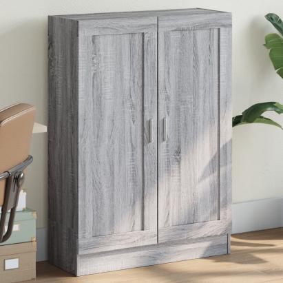 Bibliotecă, gri sonoma, 82,5x30,5x115 cm, lemn prelucrat GartenMobel Dekor