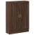 Bibliotecă, stejar maro, 82,5x30,5x115 cm, lemn prelucrat GartenMobel Dekor