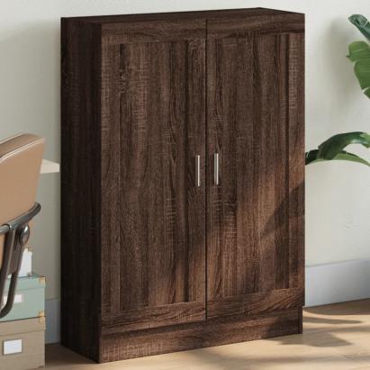 Bibliotecă, stejar maro, 82,5x30,5x115 cm, lemn prelucrat GartenMobel Dekor
