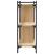 Bibliotecă cu 3 niveluri, stejar sonoma, 76x32x88 cm, lemn GartenMobel Dekor