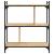 Bibliotecă cu 3 niveluri, stejar sonoma, 76x32x88 cm, lemn GartenMobel Dekor