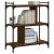 Bibliotecă cu 3 niveluri, stejar maro 76x32x88 cm lemn compozit GartenMobel Dekor