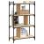 Bibliotecă cu 4 niveluri, stejar sonoma, 76x32x123 cm, lemn GartenMobel Dekor