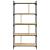 Bibliotecă cu 5 niveluri, stejar sonoma, 76x32x158 cm, lemn GartenMobel Dekor