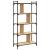 Bibliotecă cu 5 niveluri, stejar sonoma, 76x32x158 cm, lemn GartenMobel Dekor