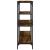 Măsuță consolă, stejar fumuriu, 103x32x95 cm, lemn prelucrat GartenMobel Dekor