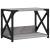 Suport imprimantă 2 niveluri gri sonoma 44x26x31,5 cm lemn GartenMobel Dekor