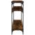 Măsuță consolă, stejar fumuriu, 100x29x75 cm, lemn prelucrat GartenMobel Dekor