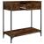 Masă consolă, stejar fumuriu, 75x34,5x75 cm, lemn prelucrat GartenMobel Dekor