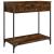 Masă consolă, stejar fumuriu, 75x34,5x75 cm, lemn prelucrat GartenMobel Dekor