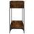 Masă consolă, stejar fumuriu, 75x34,5x75 cm, lemn prelucrat GartenMobel Dekor