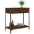 Masă consolă, stejar maro, 75x34,5x75 cm, lemn prelucrat GartenMobel Dekor