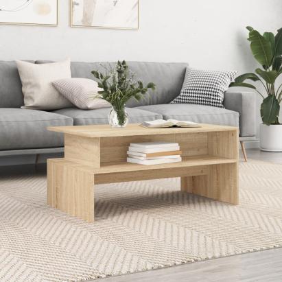 Măsuță de cafea, stejar sonoma, 90x55x42,5 cm, lemn prelucrat GartenMobel Dekor