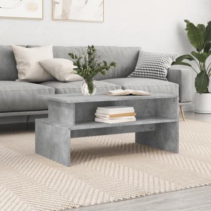 Măsuță de cafea, gri beton, 90x55x42,5 cm, lemn prelucrat GartenMobel Dekor