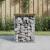 Bancă grădină, design gabion, 33x31x42 cm, lemn pin impregnat GartenMobel Dekor