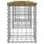 Bancă grădină, design gabion, 203x31x42 cm, lemn pin impregnat GartenMobel Dekor