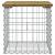 Bancă grădină, design gabion, 43x44x42 cm, lemn pin impregnat GartenMobel Dekor