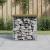 Bancă grădină, design gabion, 43x44x42 cm, lemn pin impregnat GartenMobel Dekor