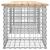 Bancă de grădină, design gabion, 203x44x42cm, lemn masiv de pin GartenMobel Dekor
