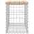 Bancă de grădină, design gabion, 63x31,5x42 cm, lemn masiv pin GartenMobel Dekor