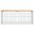 Bancă de grădină, design gabion, 103x31,5x42 cm, lemn masiv pin GartenMobel Dekor