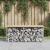 Bancă de grădină, design gabion, 103x44x42cm, lemn masiv de pin GartenMobel Dekor