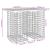 Bancă grădină, design gabion, 100x70x72 cm, lemn pin impregnat GartenMobel Dekor