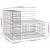 Bancă de grădină design gabion, 92x71x65,5cm, lemn masiv de pin GartenMobel Dekor