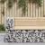 Bancă de grădină design gabion, 92x71x65,5cm, lemn masiv de pin GartenMobel Dekor