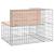 Bancă de grădină design gabion 92x71x65,5 cm lemn masiv Douglas GartenMobel Dekor