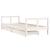Cadru pat copii cu sertare, alb, 80x200 cm, lemn masiv de pin GartenMobel Dekor