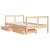 Cadru de pat copii cu sertare, 80x160 cm, lemn masiv pin GartenMobel Dekor