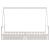 Cadru de pat cu sertare de copii, alb, 90x200 cm lemn masiv pin GartenMobel Dekor