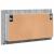Dulap de baie cu oglindă și LED, gri sonoma, 80x12x45 cm, acril GartenMobel Dekor