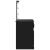 Masă de toaletă cu LED-uri, negru, 90x42x132,5 cm GartenMobel Dekor