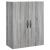 Dulap pe perete, sonoma gri, 69,5x34x90 cm, lemn prelucrat GartenMobel Dekor