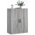 Dulap pe perete, sonoma gri, 69,5x34x90 cm, lemn prelucrat GartenMobel Dekor