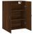 Dulap pe perete, stejar maro, 69,5x34x90 cm, lemn prelucrat GartenMobel Dekor
