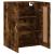 Dulap pe perete, stejar afumat, 69,5x34x90 cm, lemn prelucrat GartenMobel Dekor