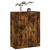 Dulap pe perete, stejar afumat, 69,5x34x90 cm, lemn prelucrat GartenMobel Dekor