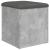 Bancă de depozitare, gri beton, 42x42x45 cm, lemn prelucrat GartenMobel Dekor