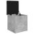 Bancă de depozitare, gri beton, 42x42x45 cm, lemn prelucrat GartenMobel Dekor